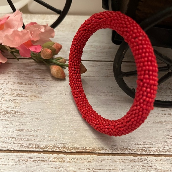 Seed Beads Bangle - Picture 5 of 7